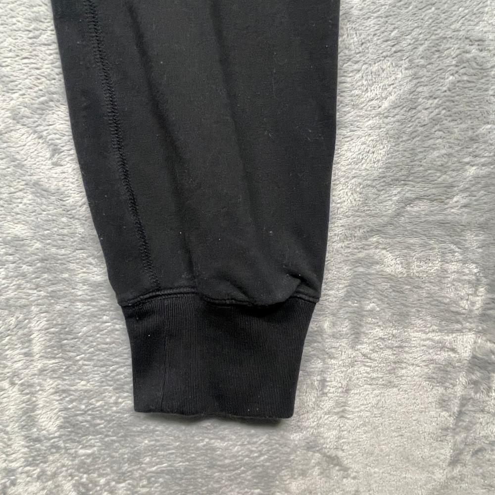 PINK Victoria's Secret Joggers Women Small Black Graphic Logo Sweatpants S - Picture 2 of 9